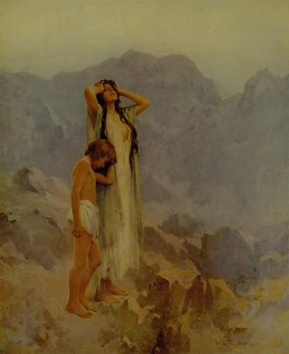 Hagar and Ishmael in the Wilderness genesis